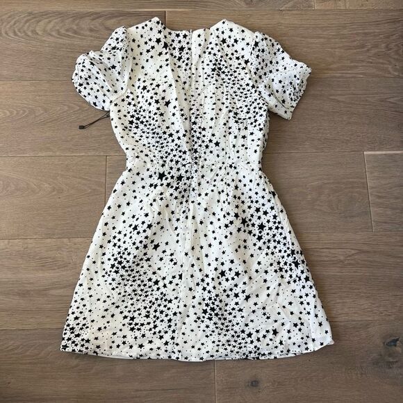 Superdown Miley Twist Front Dress Size S in Black & White - Picture 5 of 6